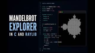 My humble Mandelbrot explorer using C and Raylib
