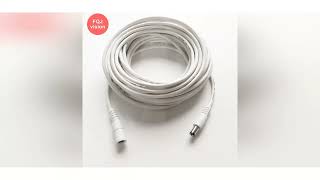 3M/5M/10M/15M/20M/30M/50M DC 12V CCTV alimentacin de la Cmara Cable 5,5mm x 2,1mm macho hembra bla