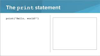 Intro Python- Printing in Python