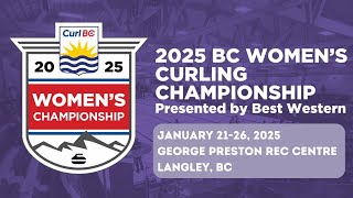 Corryn Brown vs. Sarah Wark - Draw 11 - BC Women's Curling Championships, Presented by Best Western