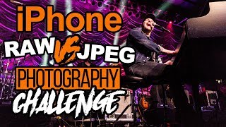 RAW vs JPEG iPhone Shootout | Concert Photography Challenge