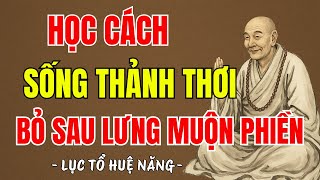 LỤC TỔ HUỆ NĂNG - Học cách sống thảnh thơi, bỏ sau lưng muộn phiền khổ đau, rất hay