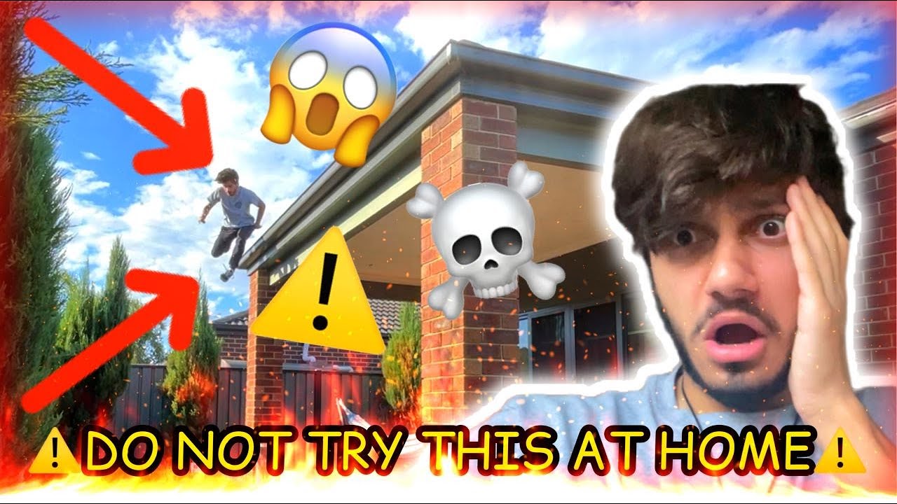 I Jumped Off My Roof Youtube