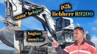 p2h liebherr r9200 dalam kabin