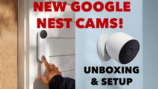 New Nest Cam Battery & Nest Doorbell Battery Unboxing & Setup