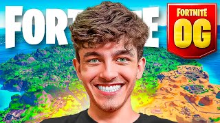 O MAPA ANTIGO DE FORTNITE VOLTOU!