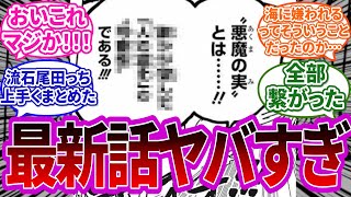 【最新1069話】ついに明かされた悪魔の実の衝撃的な事実を見て大盛り上がりする読者の反応集【ワンピース反応集】