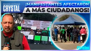 Cientos de afectados tras los cierres por protestas en Ecatepec | Noticias con Crystal Mendivil