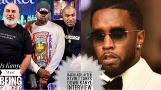 Diddy Gets BACKLASH As Revolt Take Down Kanye West Drink Champs Interview NORE