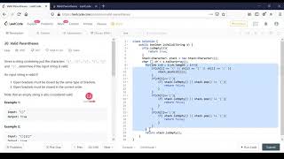 Valid parenthesis string | Leetcode | Zoho interview Question Round 2