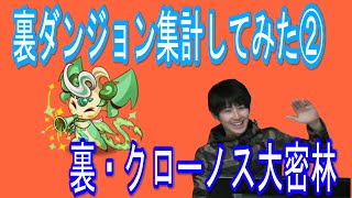 【 パズドラ 無課金 】裏ダンジョン集計してみた②　～裏・クローノス大密林～　【検証 】