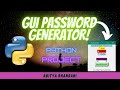 GUI Password Generator using Tkinter in PYTHON | 2020 | #pythonindia #pythonprojects #india #ML #AI