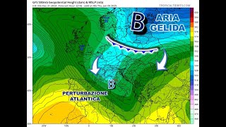 Passion Meteo. ECMWF : alta pressione in crisi dopo Capodanno prime avvisaglie di maltempo e freddo.