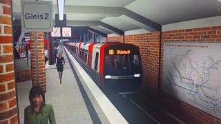 mitfahrt komplette U1 von Norderstedt Mitte bis Ohlstedt in DT5.1