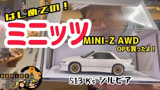 ミニッツ買いました！シルビア　S13！サイコーにカッコいいやん！ミニッツ始めるのには何が必要なのか？ #ラジコン #ミニッツレーサー #miniz