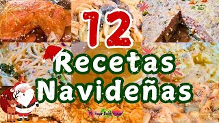 🎅🎄12 RECETAS NAVIDEÑAS FACILES ¡SIN HORNO! 🎅🎄🤶#mihogardulcehogar #recetasnavideñas  #cenasnavideñas