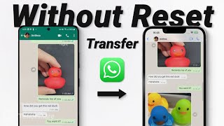 Transfer WhatsApp from Android to iPhone Without Reset In 10 Minutes! | No Data Loss