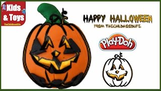 Play Doh Halloween Pumpkin Jack-o-Lanterns for Halloween 2014, Halloween Decorations Toys