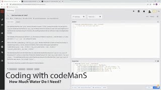 Codewars 8 kyu How Much Water Do I Need? JavaScript