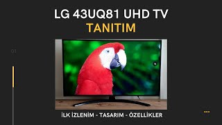 LG 43UQ81006LB 4K TV TANITIM & İNCELEME