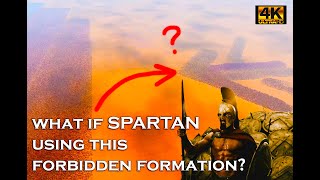 WHAT IF SPARTAN USE THIS FORBIDDEN FORMATION? | #shorts #uebs #uebs2 #ultimateepicbattlesimulator2