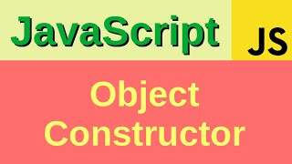 Object constructor - Basic JavaScript Fast (17)