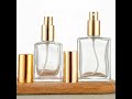 30ml 50ml 100ml square glass perfume bottle