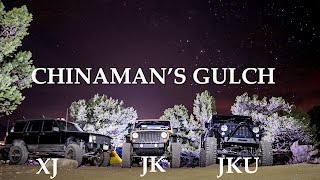 Going Wheeling: Conquering Chinaman's Gulch in a JKU, JK, and an XJ!