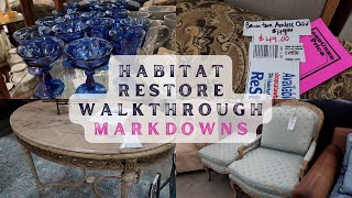 Habitat ReStore Walkthrough 💟 MARKDOWNS 💟 and MORE! ~#shopping #thrifting #vintage #decor