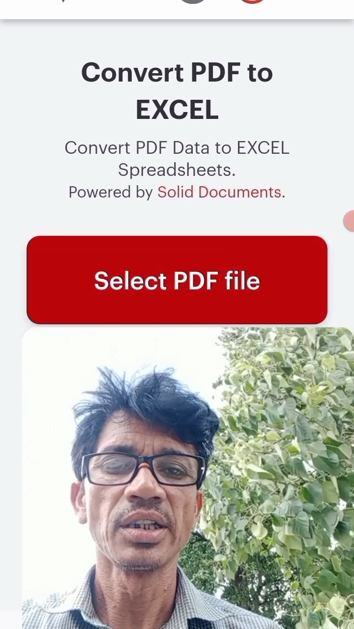 Convert PDF to EXCEL | how to pdf to excel