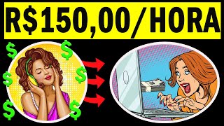Ganhe R$150,00 POR HORA ouvindo áudios, NO PILOTO AUTOMÁTICO / Como ganhar dinheiro na internet
