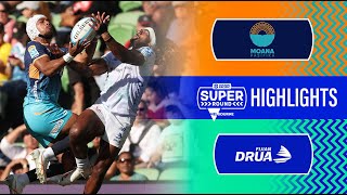 Super Rugby Pacific 2024 | Moana Pasifika v Fijian Drua | Round 2 Highlights