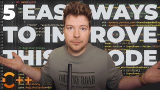 5 Easy Ways to Improve This C++ Code