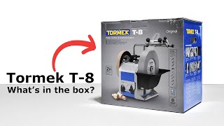 The Tormek T-8: What's Included