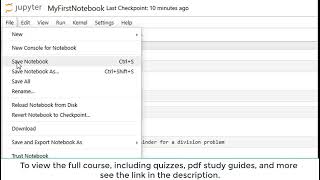 Jupyter Notebook for Beginners: Working with Cells, Code & Markdown (Intro to Python)