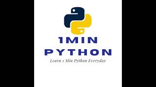 1 minute python| dictionary in python| lesson 15