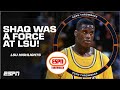 Shaquille O'Neal was A BEAST at LSU [Highlights] | ESPN Throwback