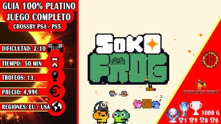 SokoFrog | Guia 100% Platino / 1000G | Juego Completo | ENJOY PLAYING EN ESPAÑOL