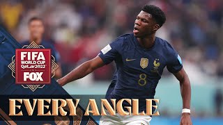 Aurélien Tchouaméni makes a STATEMENT after scoring for France in the 2022 FIFA World Cup