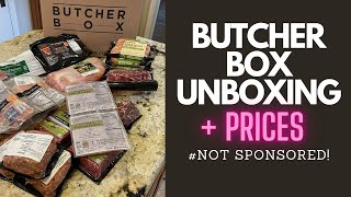 Butcher Box Unboxing With PRICES! | Not Sponsored
