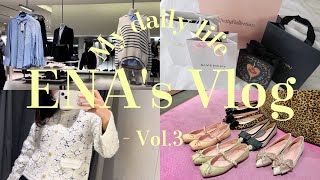 OLの日常vlog/購入品紹介/ZARA新作/春服ショッピング,コスメ,シューズ