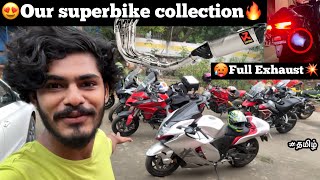 😍Our New Superbike collection🔥 Modifiying our Hayabusa |😱Full system akropovic💥| Loudest📢| TTF