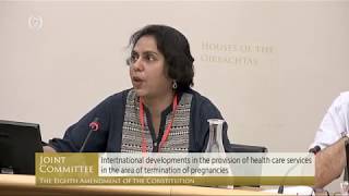 2017.10.11 Dr Bela Ganatra on unsafe abortion in Ireland