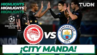 Highlights | Olympiacos vs Manchester City | Champions League 2020/21-J4 | TUDN