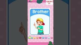 Family members name | name of relationship | Members of the family in english| shorts| #shortvideo o