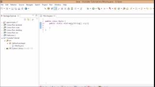 Java Beginner Programming Tutorial - 3 - Basic Structure of a Java Class