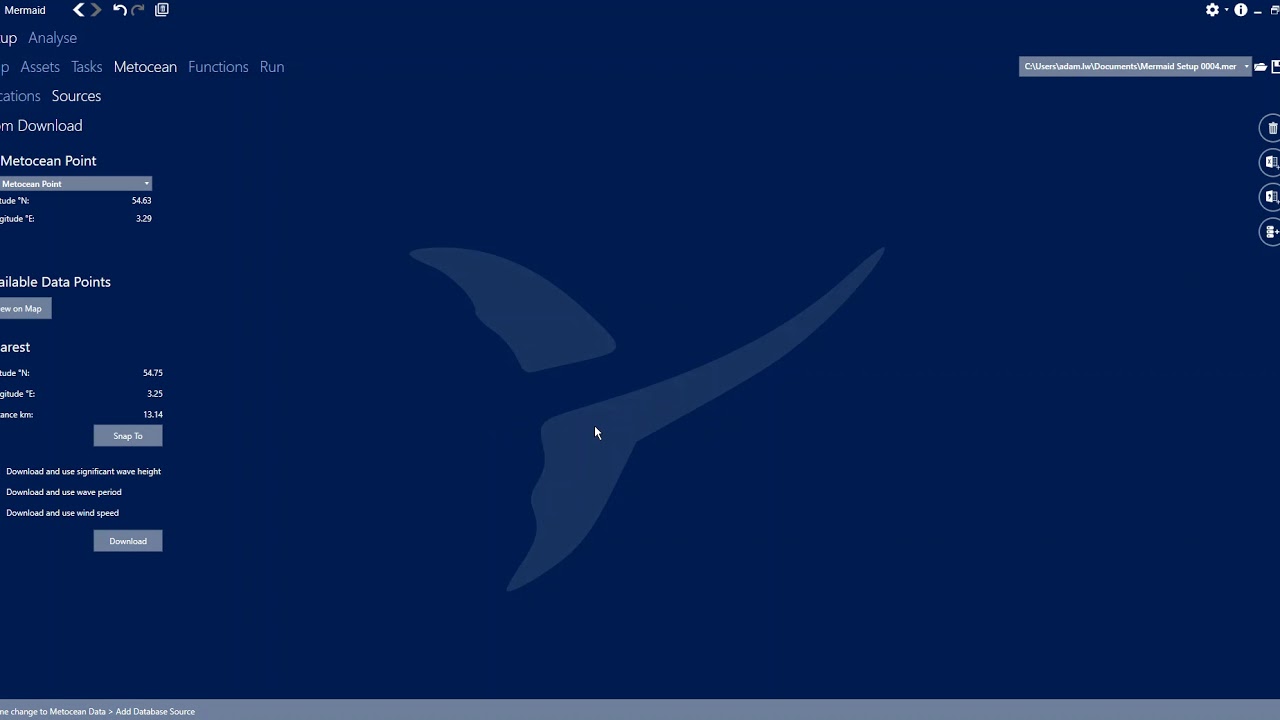 Tutorial 9 Metocean Download Youtube