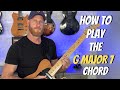 How to Play the G Major 7 Chord on Guitar