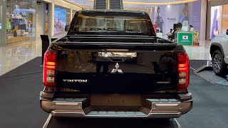 2024 Mitsubishi Triton Black color - Interior and Exterior