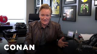 Conan Celebrates His 25th Anniversary & Announces The Late Night Archive | CONAN on TBS
